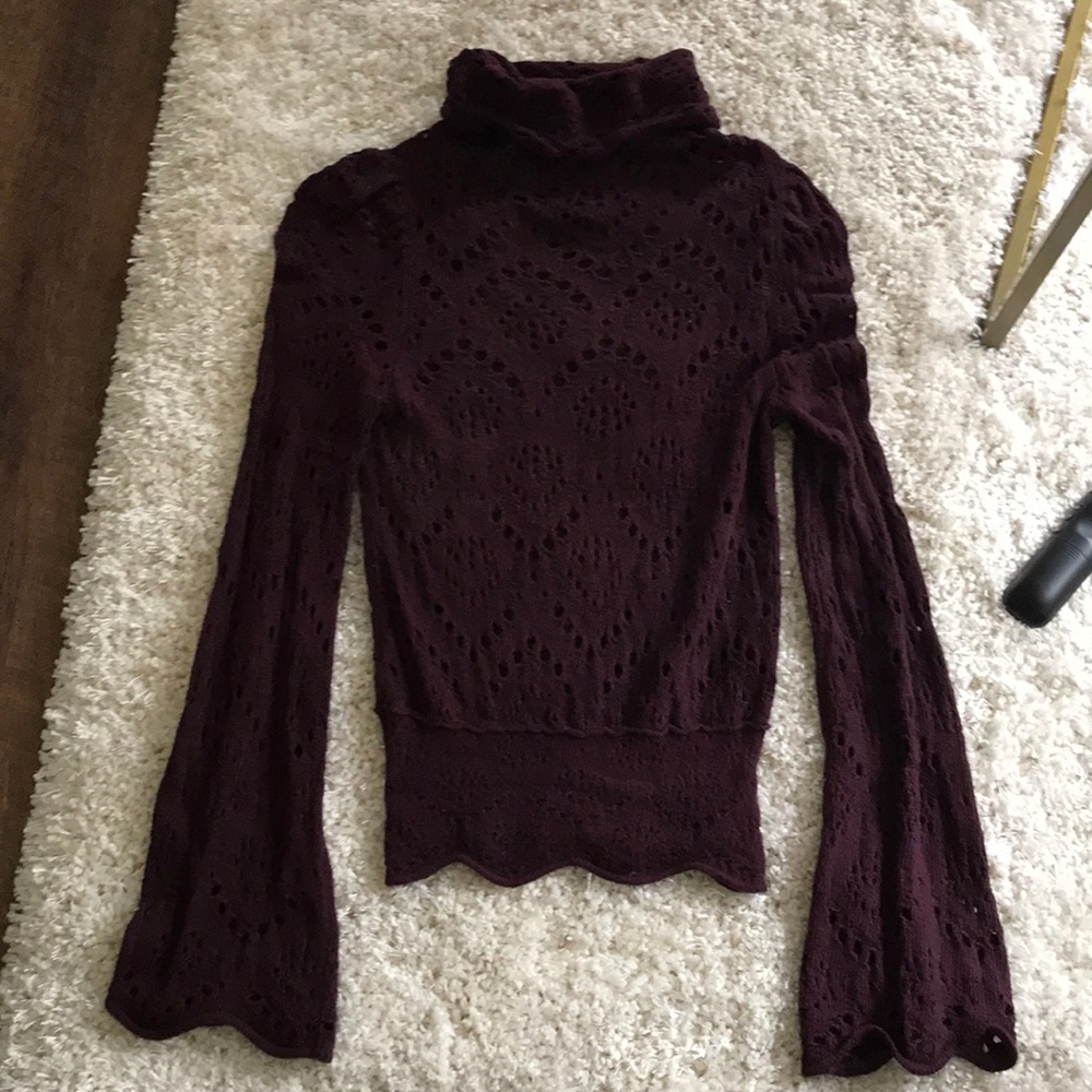 Free people turtle neck sweater